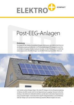 PV-Anlagen sinnvoll weiternutzen!