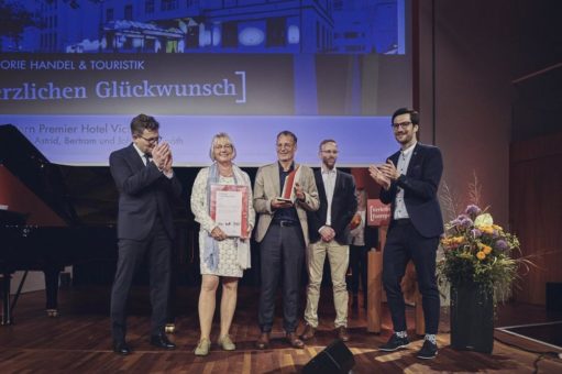 Freiburger Entrepreneur Preis  für Hoteliersfamilie Späth in Freiburg