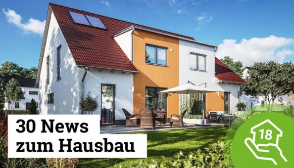 Baugenehmigungen 2021: Doppelhäuser liegen im Trend