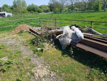 Schrottabholung bei Firmenkunden in Kerken