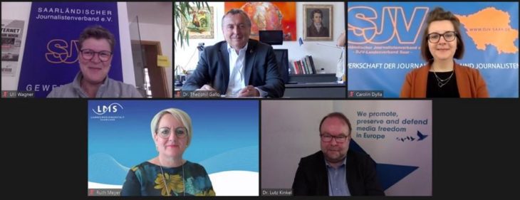 In akuter Gefahr – Pressefreiheit und freie Berichterstattung in Belarus, Russland, Moldau und der Ukraine