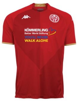 Neues 05 Trikot und Solidaritätsbotschaft für Frieden