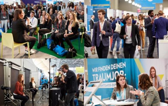 Die wichtigste Entscheidung für junge Akademiker:innen: Auf dem Absolventenkongress in Frankfurt finden sie heraus, in welchem Job sie glücklich werden