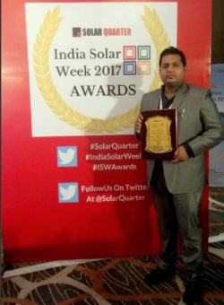 Solar-Log™ gewinnt auch im Jahre 2017 den „Gold Award“ in Indien