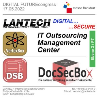 In einer Woche öffnet der DIGITAL FUTUREcongress (DFC) in der Messe Frankfurt nach 2 Jahren Pause wieder seine Tore und die Digitalisierung war noch nie so wichtig