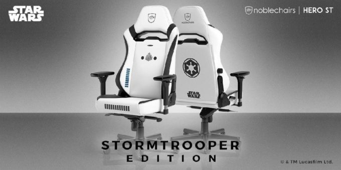 noblechairs HERO ST Stormtrooper Edition – Bequem gegen die Rebellion