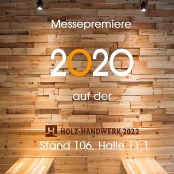 2020 Technologies GmbH: Holz-Handwerk Premiere