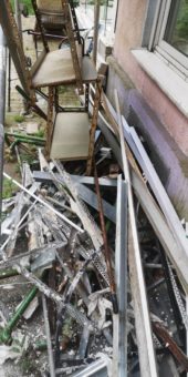 Altmetallsammler in Troisdorf entsorgen auch alte Wohnwagen