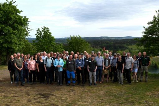 Naturparkvertreter:innen aus ganz Deutschland trafen sich im Natur- und Geopark Vulkaneifel in Daun