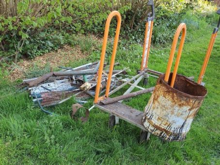 Schrott Gegenstände Umweltfreundlichen Entsorgen beim Schrotthändler Baesweiler