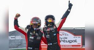 Doppelsieg beim Debüt des Toyota GR Yaris Rally1 auf Schotter