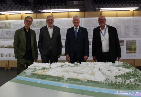 Planungswettbewerb für „Neue Mitte“: Siegerentwurf öffnet Universitätsklinikum zur Stadt