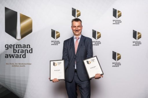 brainLight GmbH: 2-fache Auszeichnung mit dem German Brand Award 2019