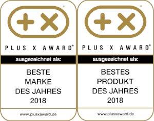 brainLight ist mit den Top-Gütesiegeln des Plus X Awards 2018 ausgezeichnet