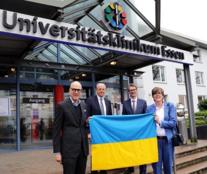 Medizinische Nothilfe für die Ukraine: KÖTTER Services unterstützt Stiftung Universitätsmedizin Essen mit 50.000 Euro