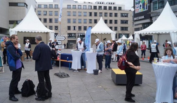 Begegnungszentrum „ACK-Polis“ auf Katholikentag in Stuttgart
