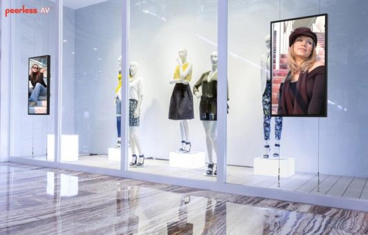 Monitor Boden-Deckenhalter – Flexible Display Positionierung in Räumlichkeiten