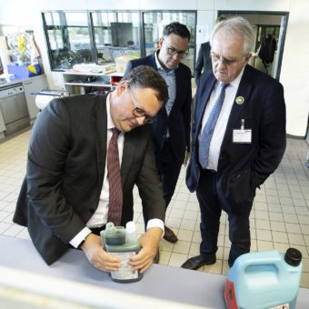 EP-Vizepräsident Rainer Wieland zu Besuch bei STIHL