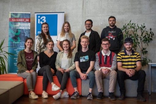 Hackathon mit neuen digitalen Lösungsansätzen für Geodaten  von GDI-DE und envVisio-GI