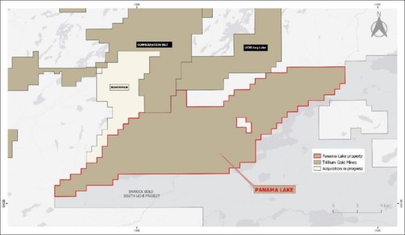 Trillium Gold unterzeichnet Abkommen zum Kauf des Goldprojekts Panama Lake, das 80 km von Kinross Golds Lagerstätte Dixie in Red Lake, Ontario, entfernt liegt