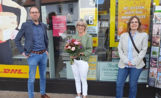 Erste Vorverkaufsstelle der Mainzer Mobilität in Heidesheim