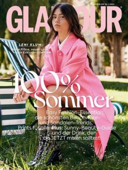 Leni Klum im zweiten großen Cover-Interview mit  GLAMOUR Germany über ihren erfolgreichen Karrierestart und Zukunftspläne: „Ich hätte nicht gedacht, dass ich so schnell  so viele Jobs bekommen würde.“