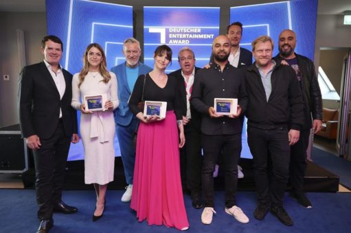 DEUTSCHER ENTERTAINMENT AWARD – Das sind die Preisträg:innen der Kategorien Best Development, Best Adaptation und VFF Best Young Talent