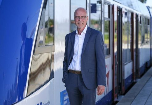 Pressekonferenz zum 9-Euro-Ticket mit BRB-Geschäftsführer Arnulf Schuchmannn