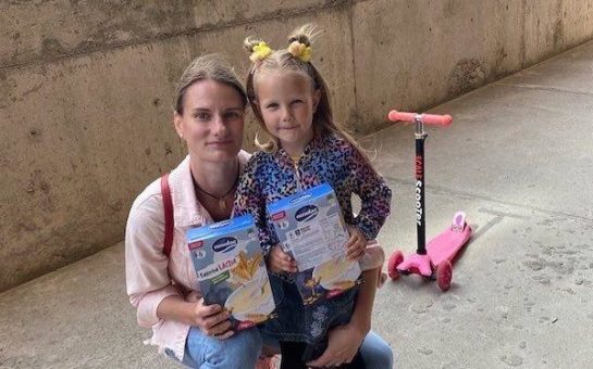 ADRA Ukraine verteilt jetzt auch Nahrung für Kleinkinder