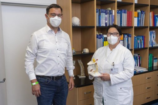 Ein Tumor im Rückenmark