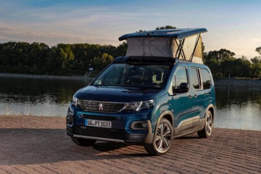 Neuer PEUGEOT e-Rifter VANDERER*: Für Städtetrips und Camping-Ausflüge