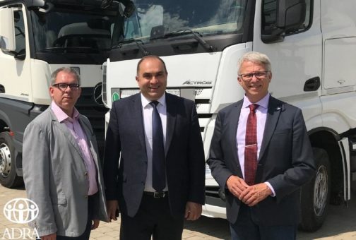 Nothilfe Ukraine: Zwei mobile Computertomographen in Kiew eingetroffen