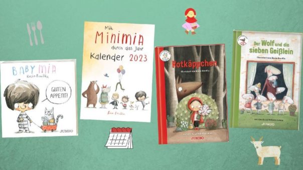 Rocio Bonilla: Mit Babymia den Tisch decken, mit Minimia durch das Jahr gehen und die Gebrüder Grimm neu entdecken