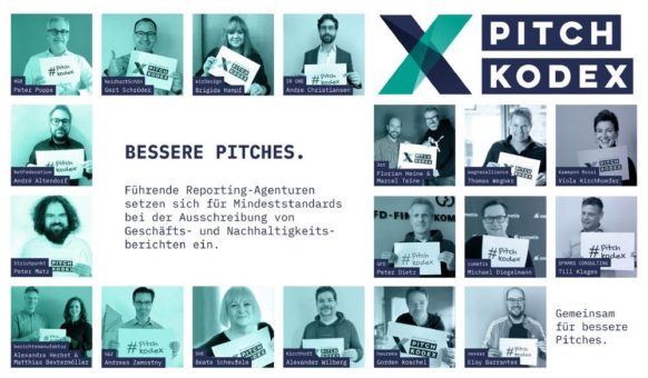 Führende Reporting-Agenturen unterzeichnen Pitch-Kodex: Faires Honorar für Kreativleistungen