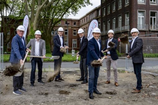 Erster Spatenstich für Technikzentrale im Shamrockpark