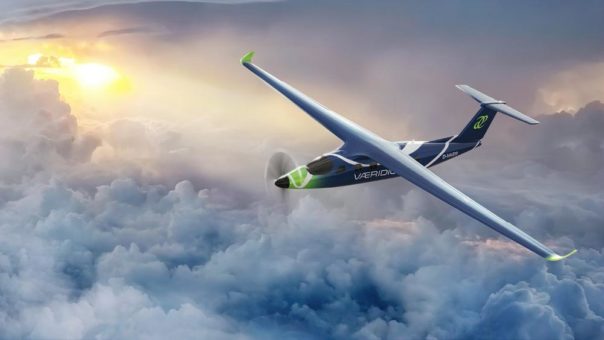 VÆRIDION entwickelt Elektro-Flugzeug mit bis zu 500 Kilometern Reichweite für emissionsfreie Regionalflüge