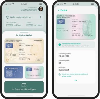 Digitaler Führerschein fürs Smartphone: Ab sofort im Verimi ID-Wallet