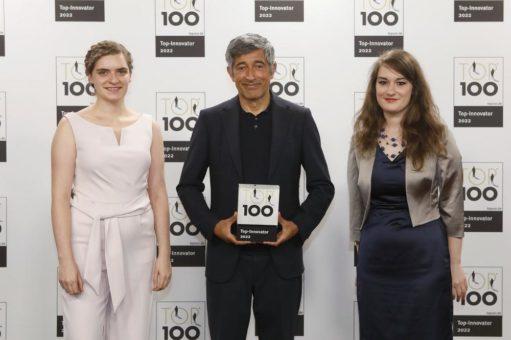 Ranga Yogeshwar gratuliert iTernity zur TOP 100-Auszeichnung