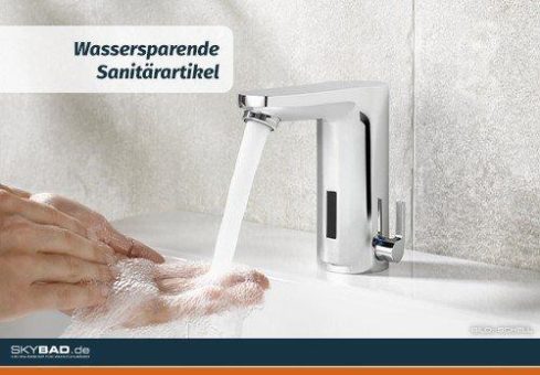 Wasser sparen im Bad