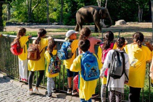 10. Rotary-Kindertag im Zoo Berlin für benachteiligte Kinder