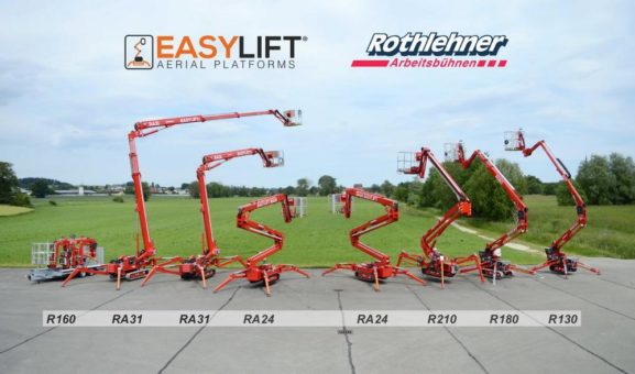 Easy Lift Raupen-Arbeitsbühnen überrollen Deutschland und Österreich