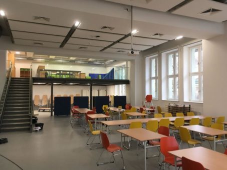 Erster Bauabschnitt Ludwig-Uhland-Schule abgeschlossen