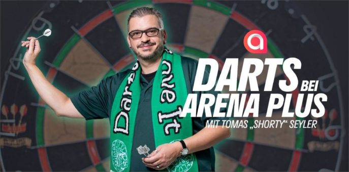 Tomas „Shorty“ Seyler wird Darts-Experte bei arena plus