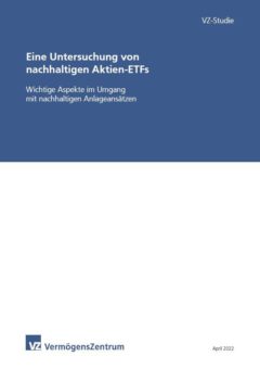Neue Studie zu nachhaltigen Aktien-ETFs des VZ VermögensZentrums