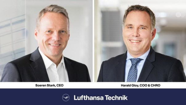 Sören Stark hat Vorstandsvorsitz der Lufthansa Technik übernommen