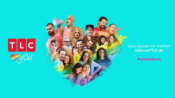 TLC LOVES YOU: Die Sommer-Kampagne – bunt, ausgelassen, divers – im TV und live auf drei CSD-Paraden