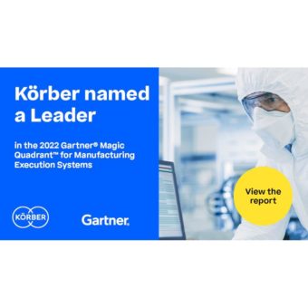 Körber im Gartner® Magic Quadrant™ for Manufacturing Execution Systems erneut als „Leader“ klassifiziert