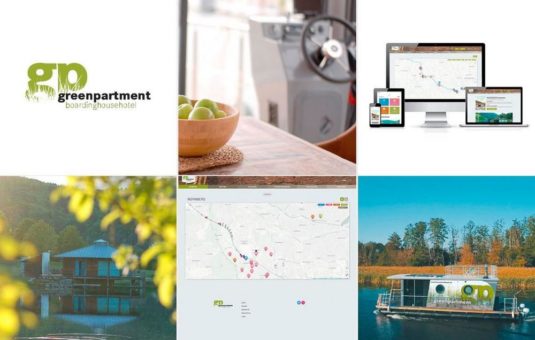 Mit dem interaktiven Riverbook für greenpartment houseboathotels auf zu neuen Ufern