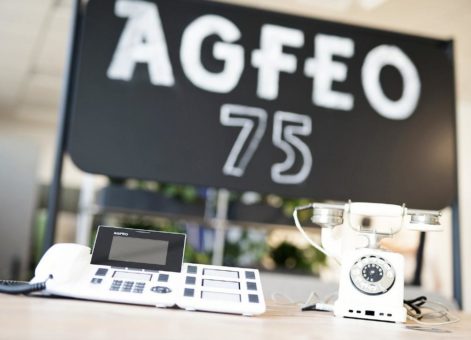 A 75 – Das AGFEO-Firmen-Jubiläum