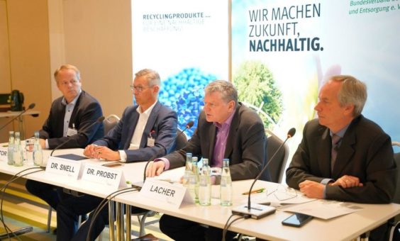 Ausbau der Recyclingkapazitäten: Deutschland kann sich das Trödeln, Zögern und Zaudern nicht mehr leisten